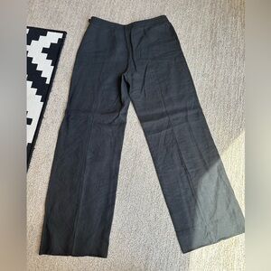 Giorgio Armani Vintage Linen Wide Pants 42